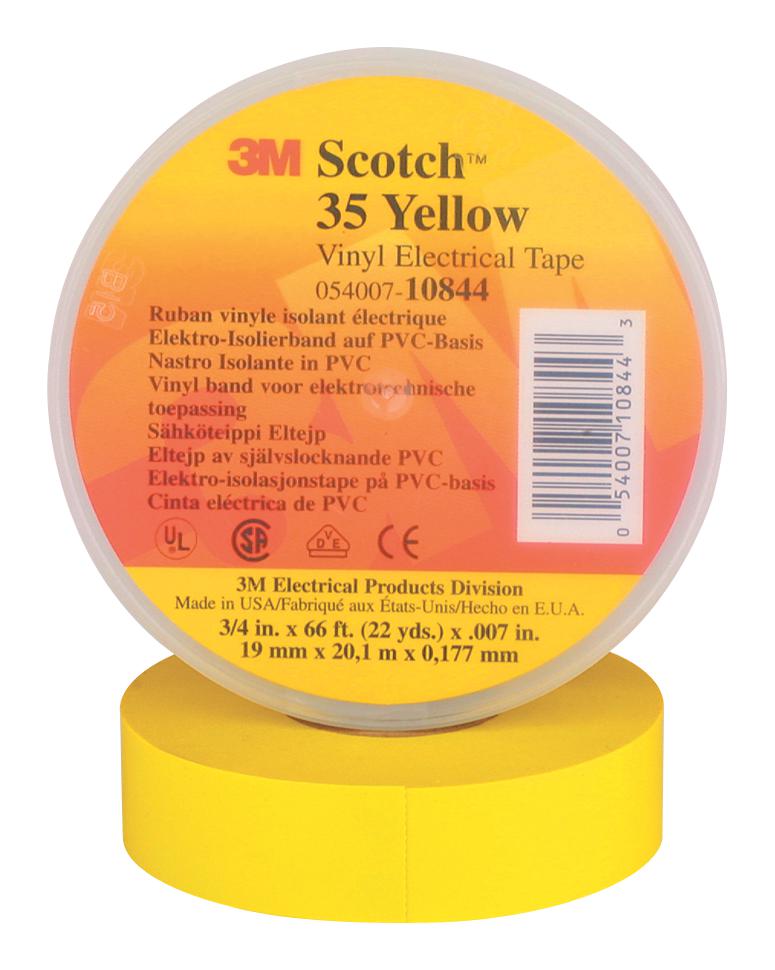 3M 35 YELLOW  (3/4X66FT)