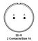 ITT CANNON MS3102R22-11P