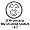CINCH CONNECTIVITY SOLUTIONS BACC63CC14-3P6H