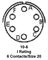 AMPHENOL INDUSTRIAL PT06SE-10-6S(SR)