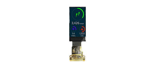 0.96" IPS TFT display