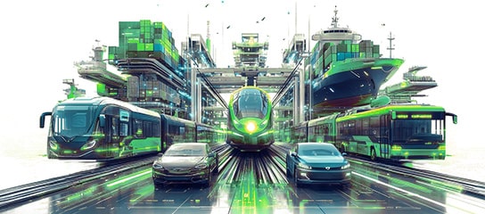 Pålidelige halvledere til transport